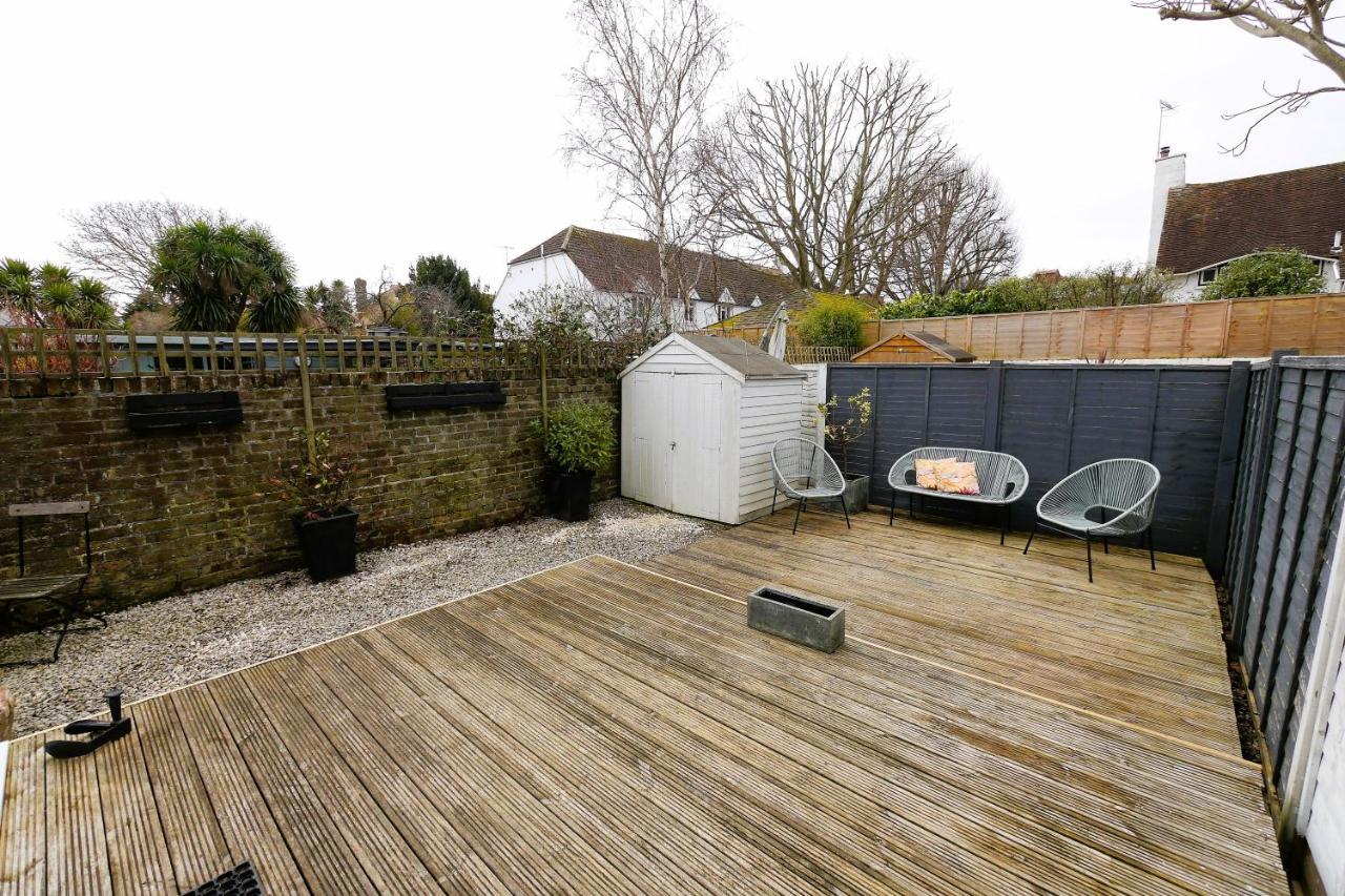 Quirky Spacious Ground Floor Victorian Garden Flat Worthing Esterno foto